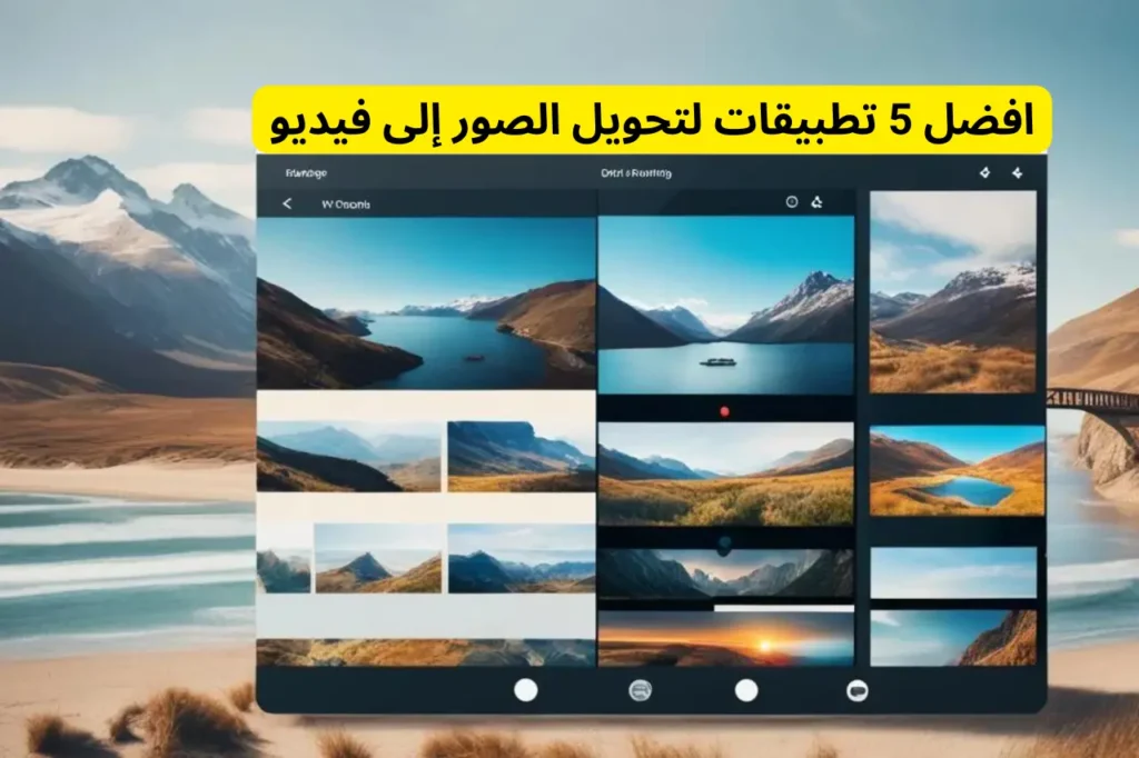 افضل 5 تطبيقات لتحويل الصور إلى فيديو
